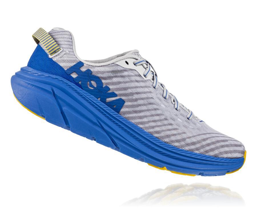 Hoka One One Tenisky Panske Siva/Modre - Rincon - 01569-RQMI